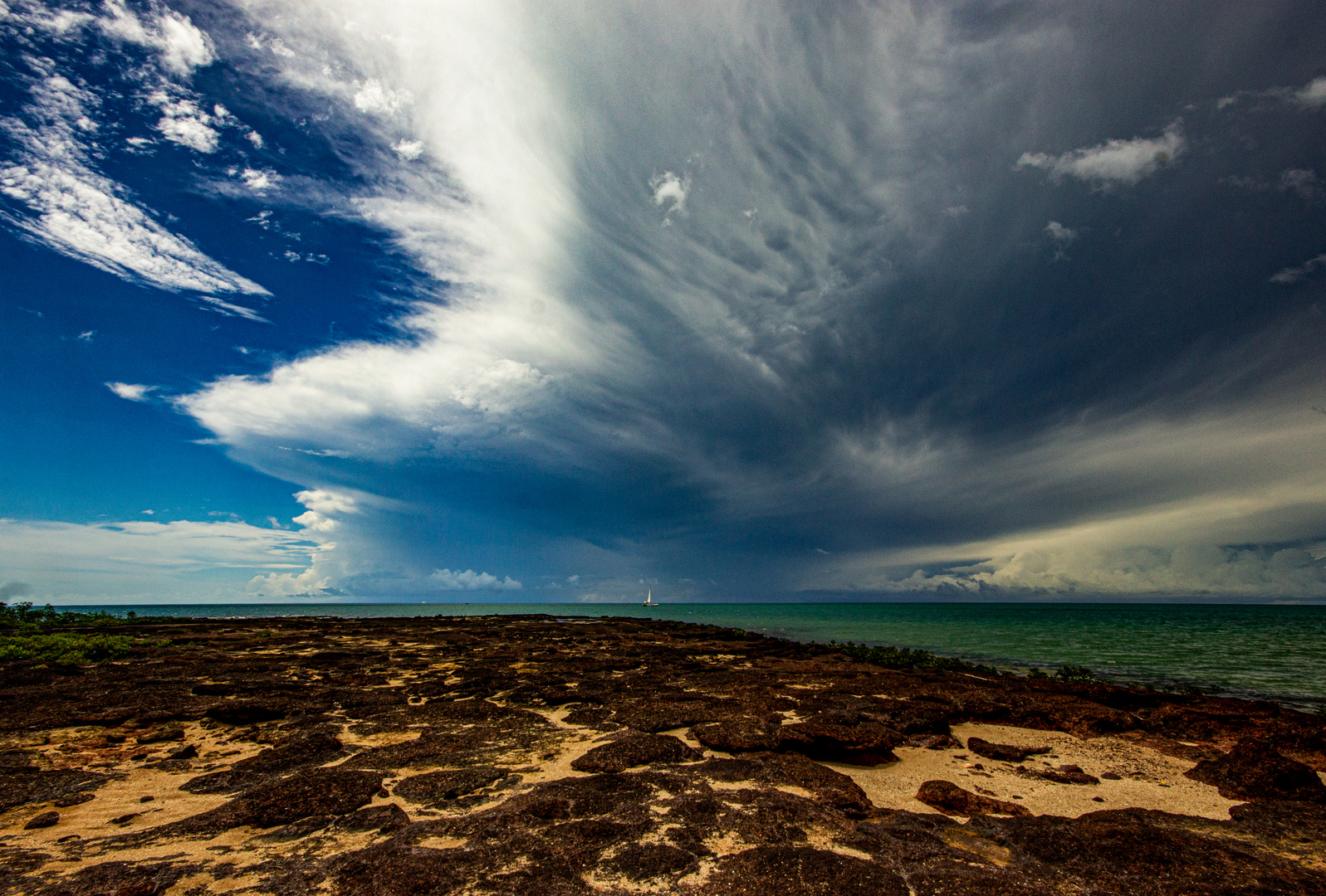 East Point Beach - Decaying Storm