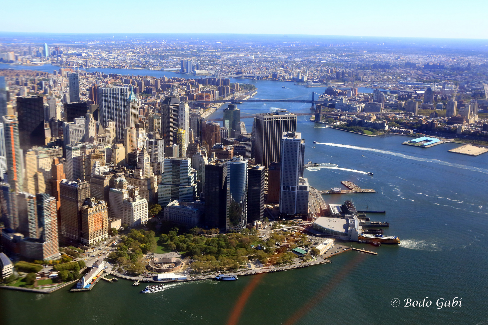 East River und Downtown Manhattan