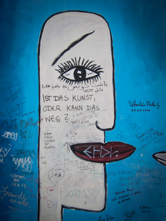 East Side Gallery: Ist das Kunst, oder kann das weg?