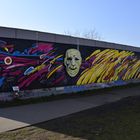 East Side Gallery von hinten