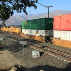 "Eastbound Union Pacific Freight Double Stack Container Train at Tehachapi Loop"