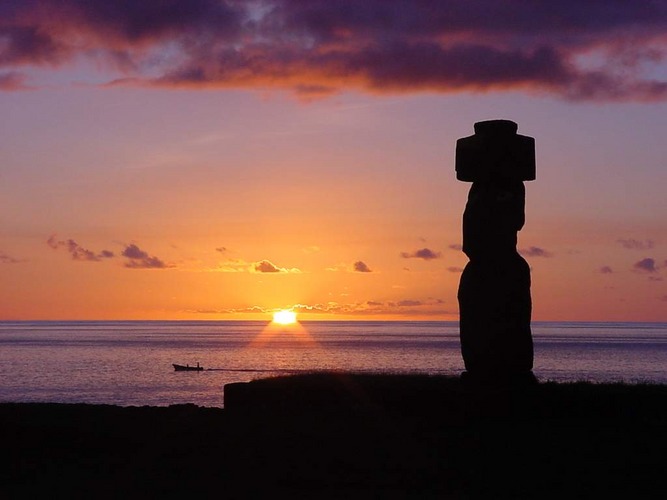 Easter Island Sunset