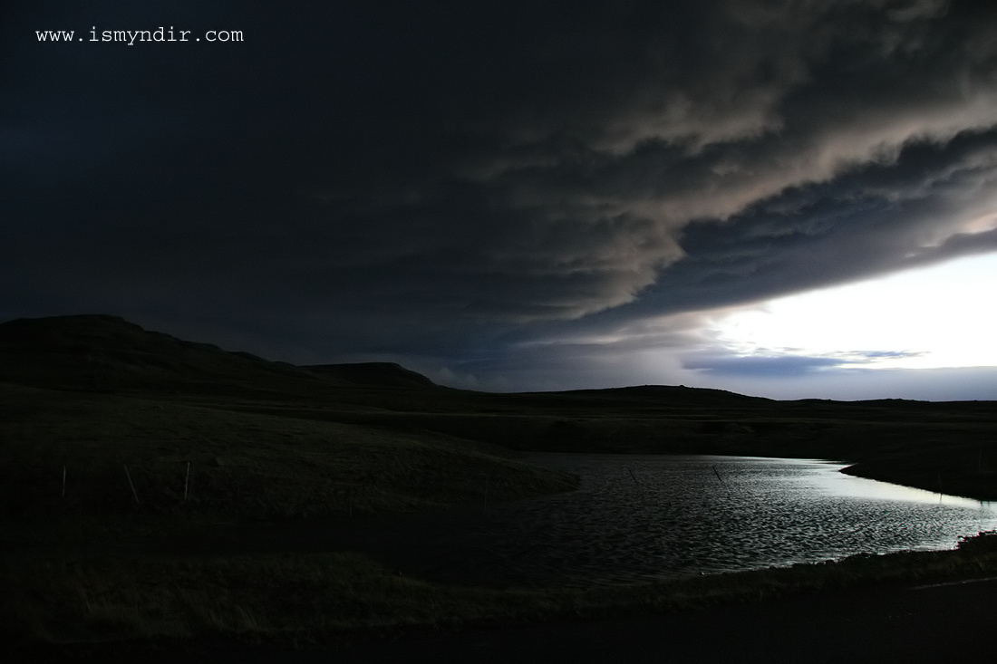 Easticeland yesterday at 20:25 o clock