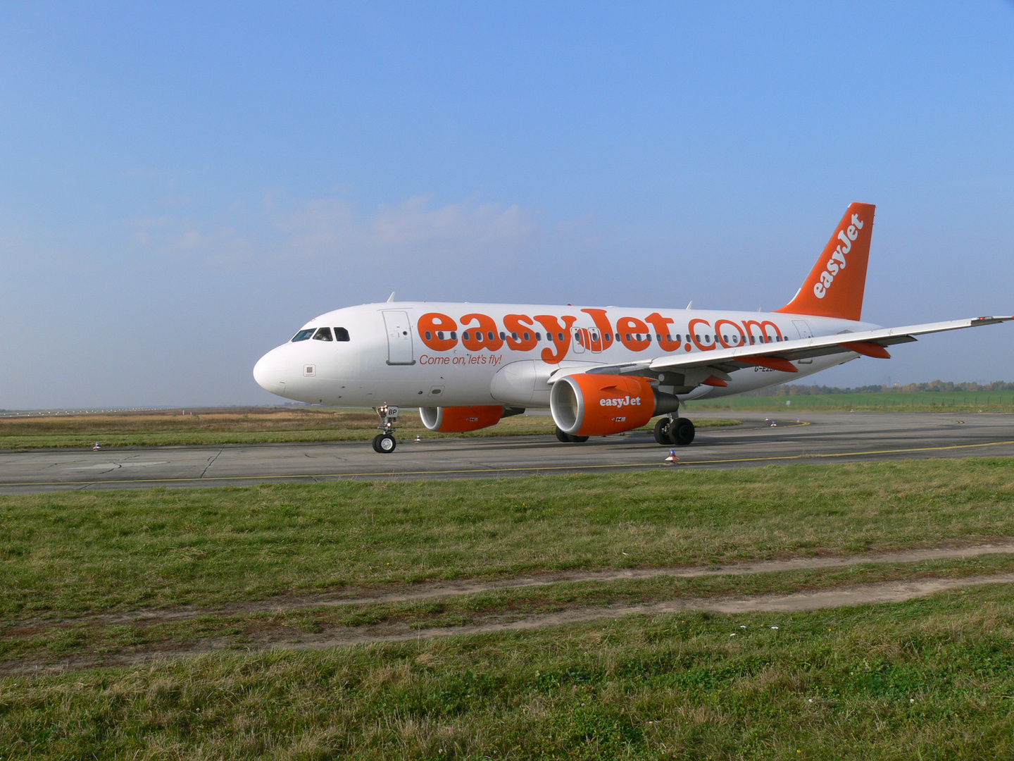 Easy Jet in Berlin/Schönefeld