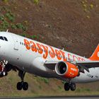 Easy Jet in Funchal