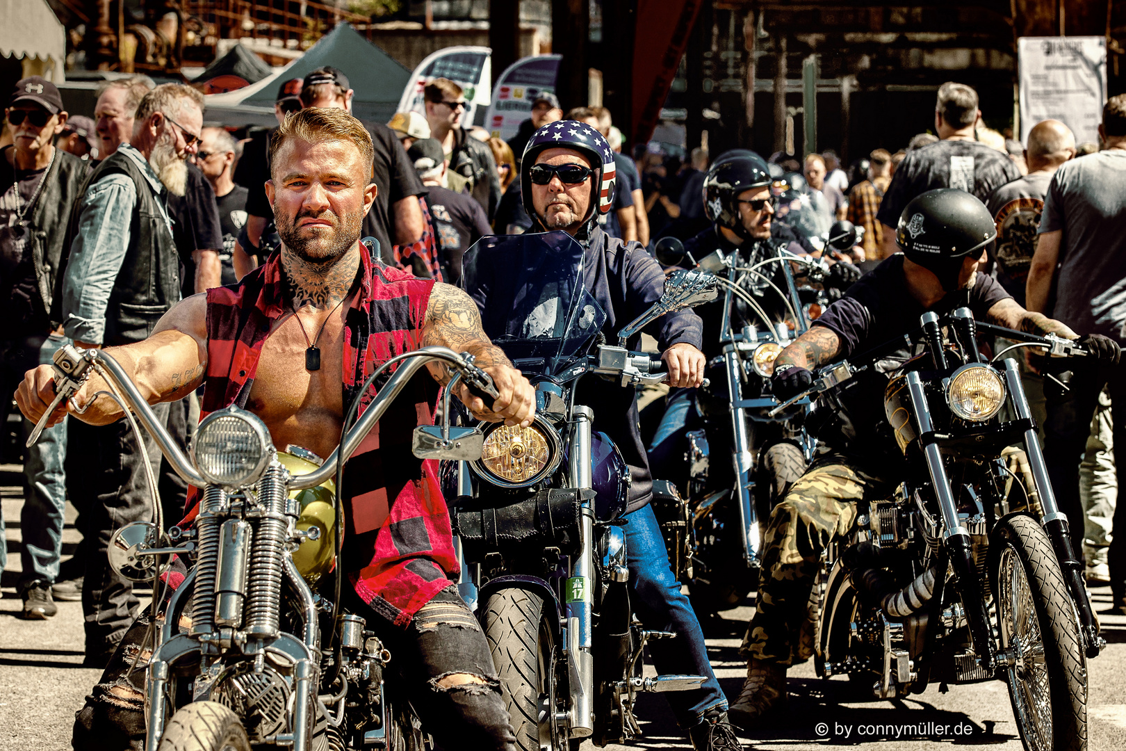 Easy Riders Foto & Bild ruhrpott, hattingen, henrichshütte Bilder auf