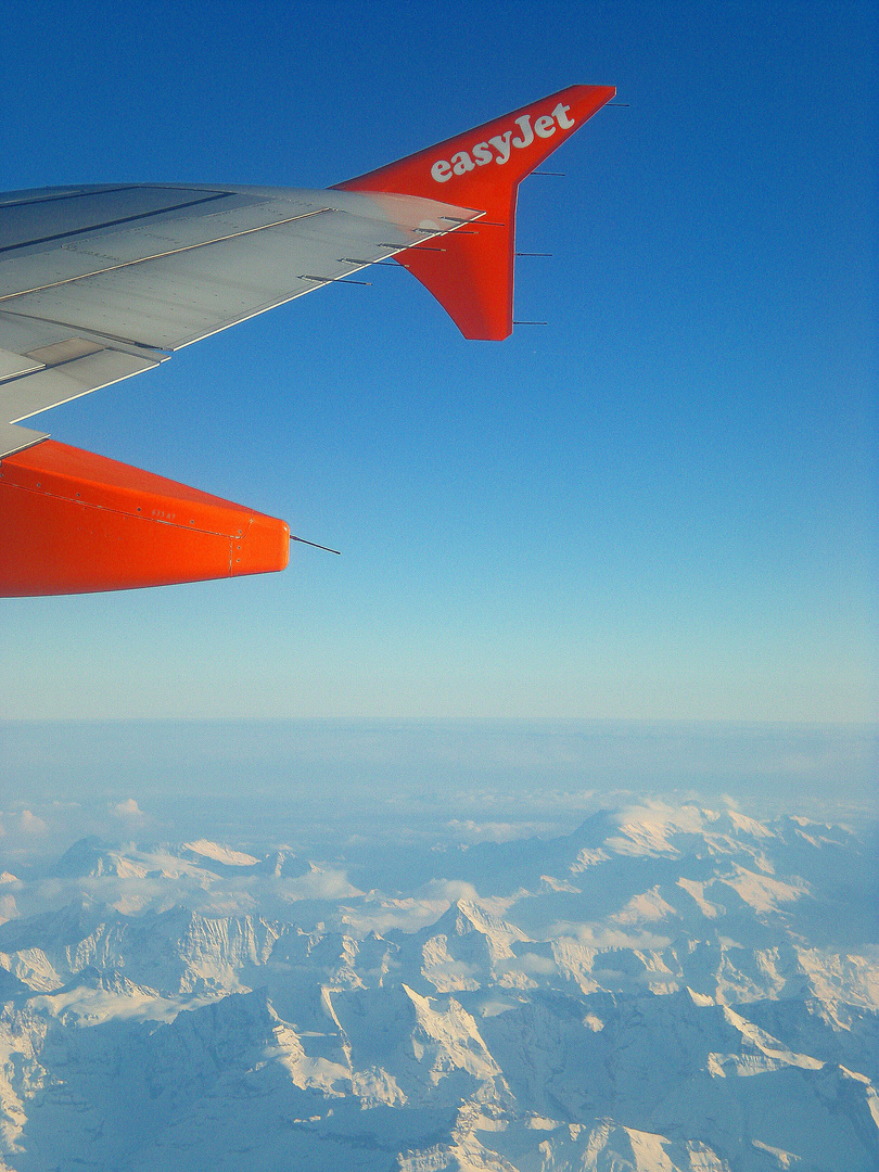 EasyJet-Werbung.