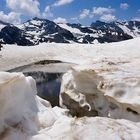 Eau dans la neige