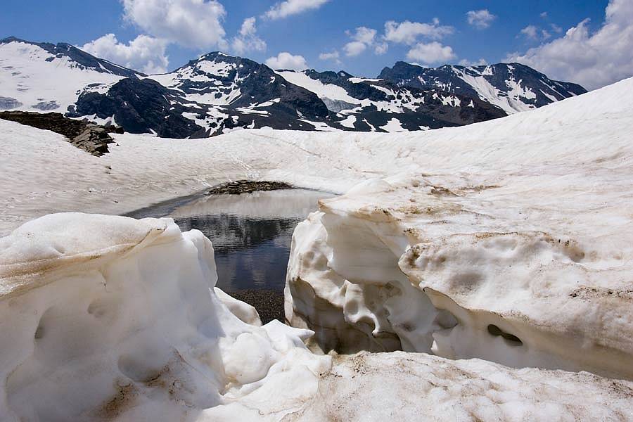 Eau dans la neige de Frédéric Landragin 