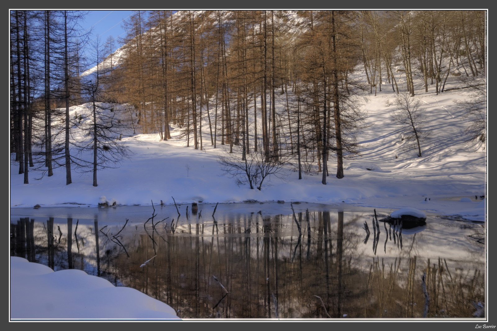 Eaux tièdes en hiver !