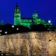 Catedral de Salamanca en la hora azul