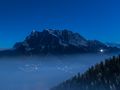 Zugspitze bei Nacht von gemsi