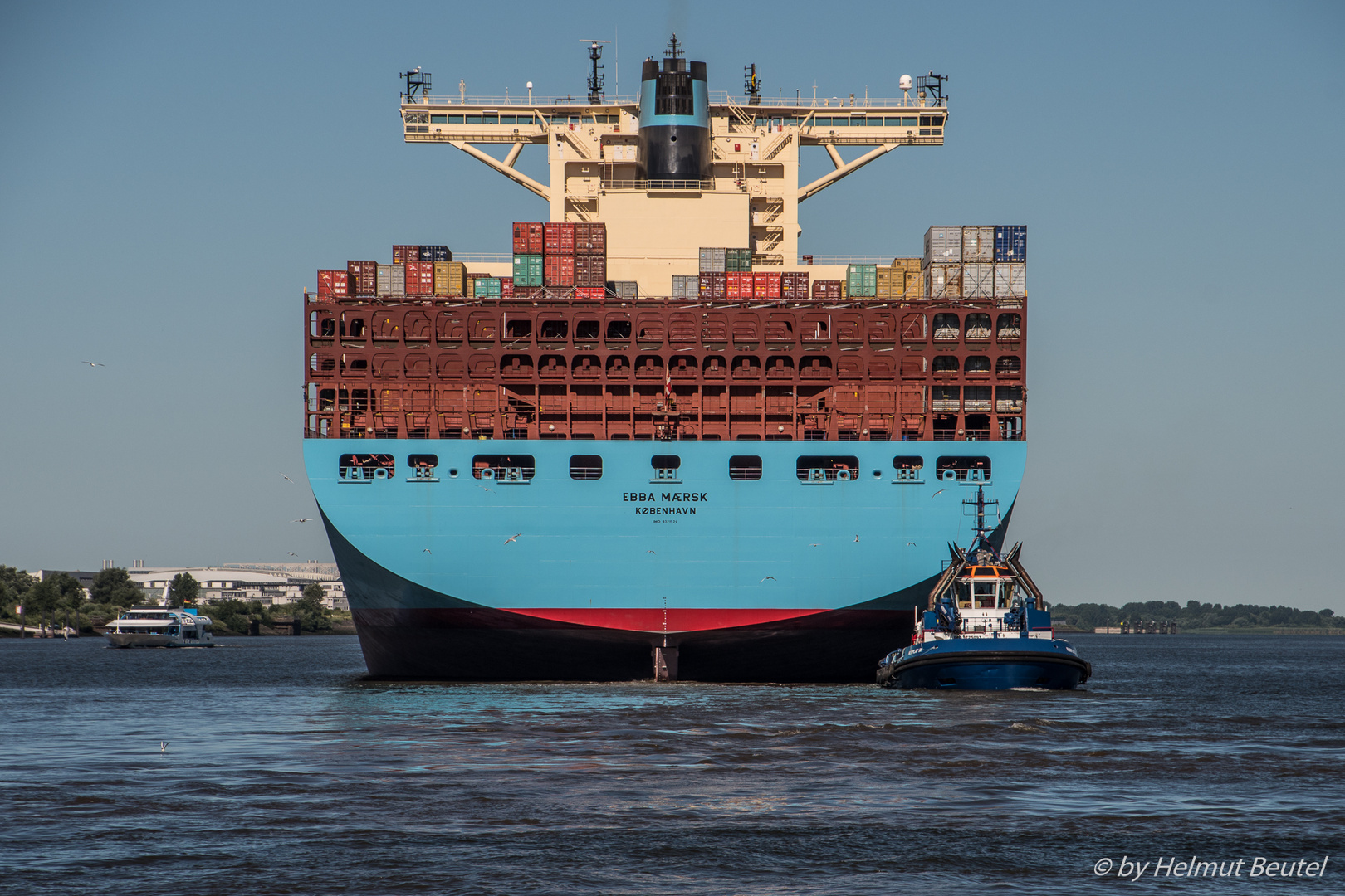 EBBA MAERSK - Tschüss Hamburg