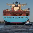 EBBA MAERSK - Tschüss Hamburg