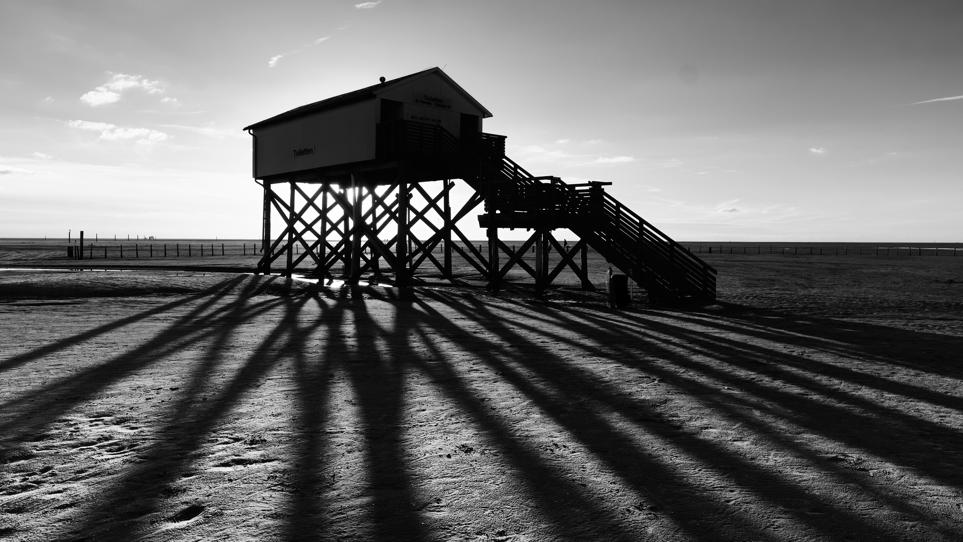 Ebbe am Böhler Strand