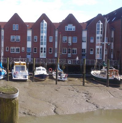Ebbe am Hafen
