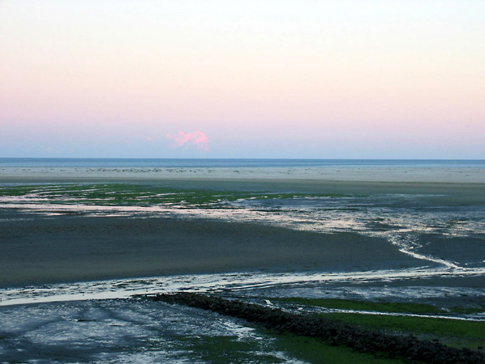 Ebbe am Kniepsandstrand