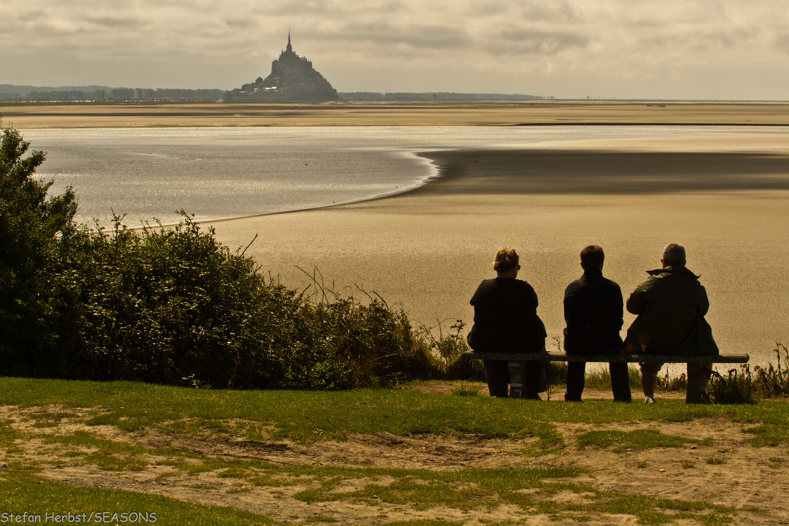 Ebbe am Mont-Saint-Michel