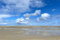 Ebbe am Nordstrand auf Borkum