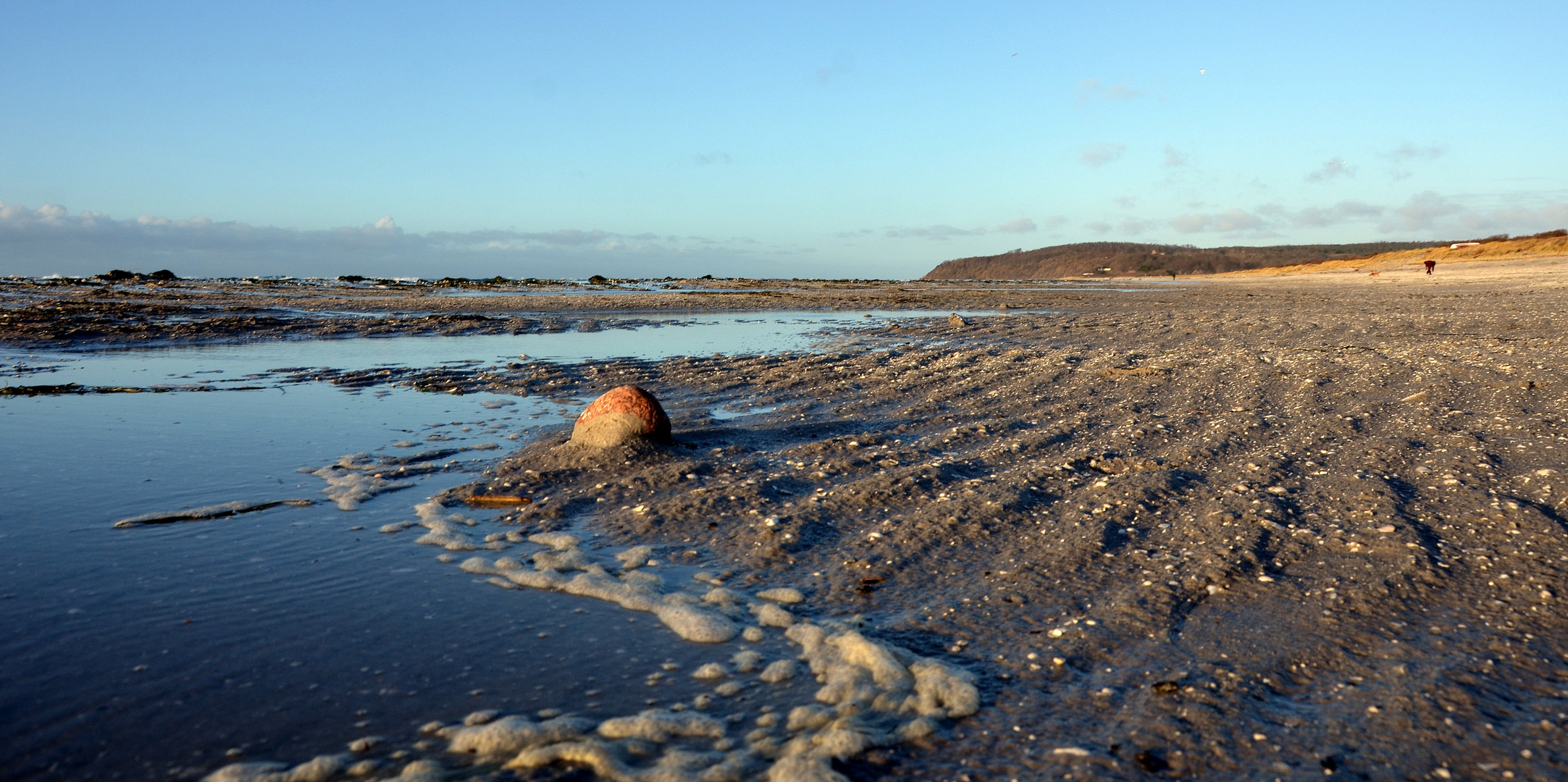 Ebbe am Strand Hiddensee