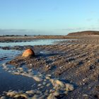 Ebbe am Strand Hiddensee