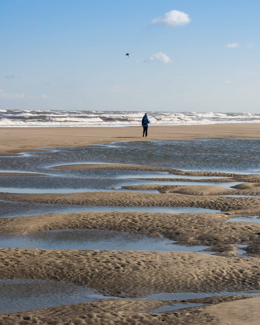 Ebbe am Strand von Langeoog (2)