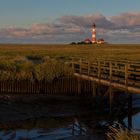 Ebbe am Westerhever Leuchtturm