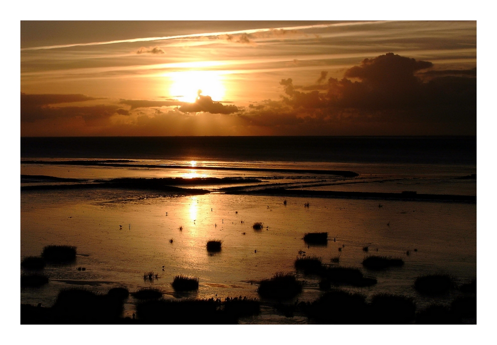 Ebbe an der Nordsee