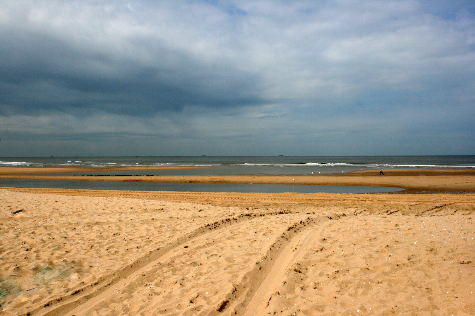 Ebbe an der Nordseeküste