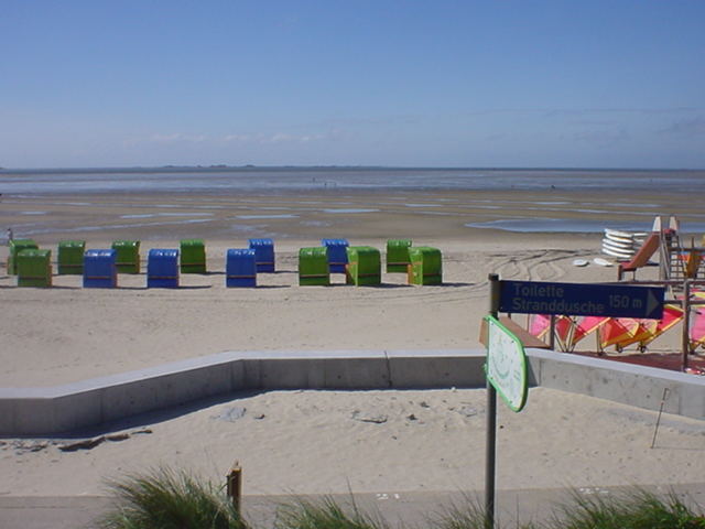 Ebbe an der Nordseeküste