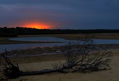 Ebbe an Rules Beach, NSW, Australia