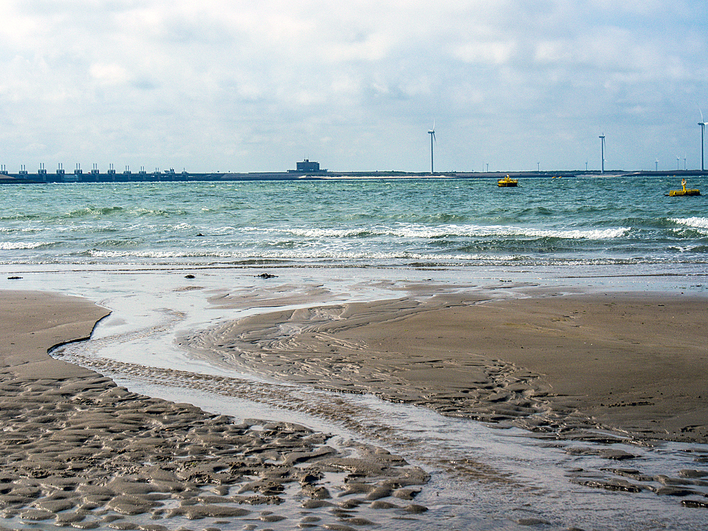 Ebbe auf Zeeland