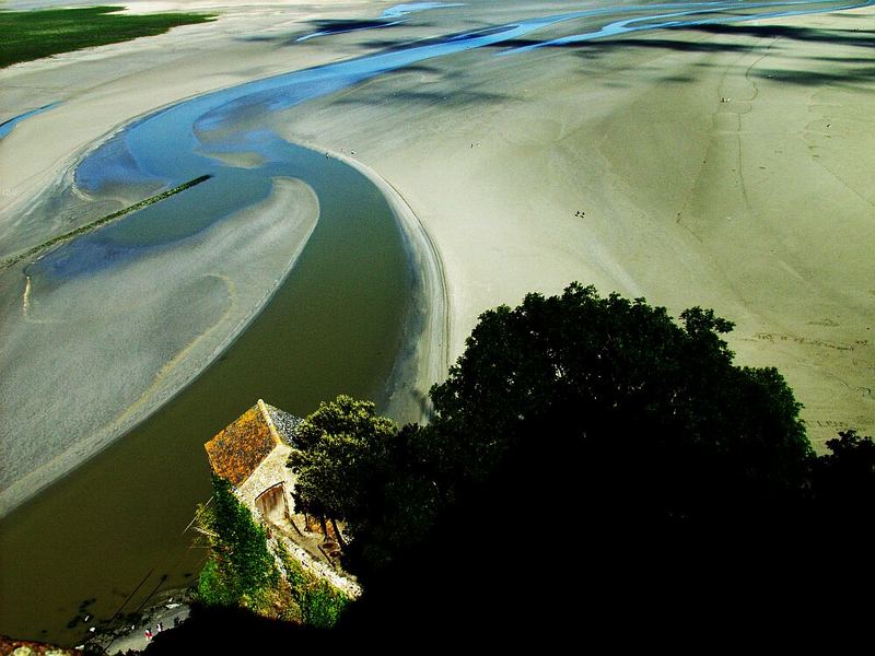 Ebbe bei Mont St. Michel