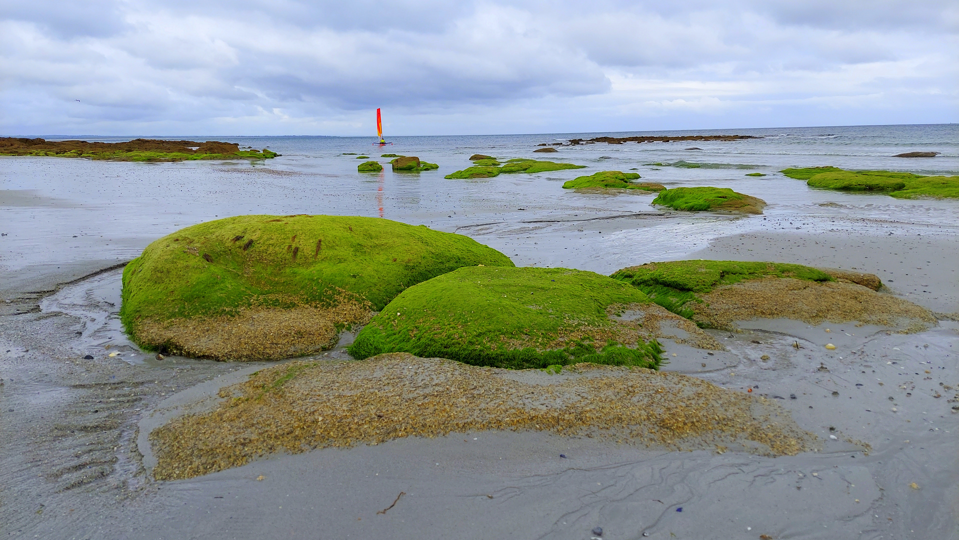 Ebbe im Atlantik