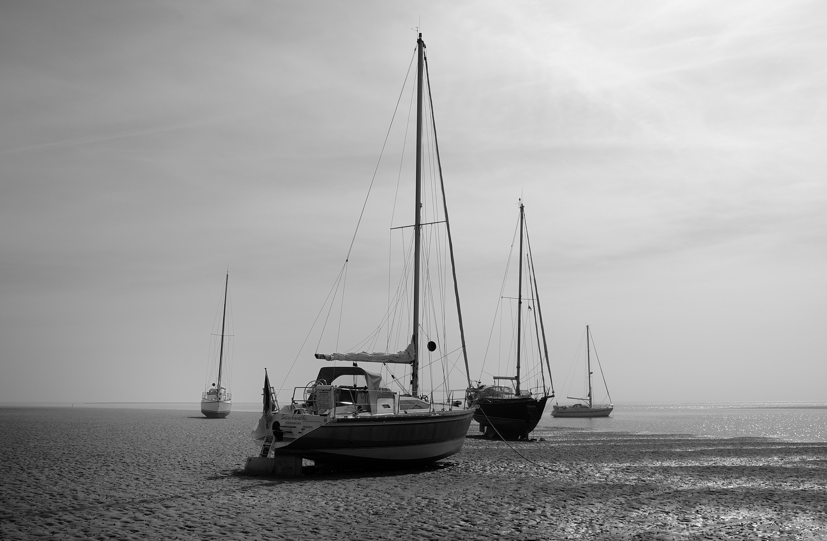 Ebbe im Osten von Wangerooge