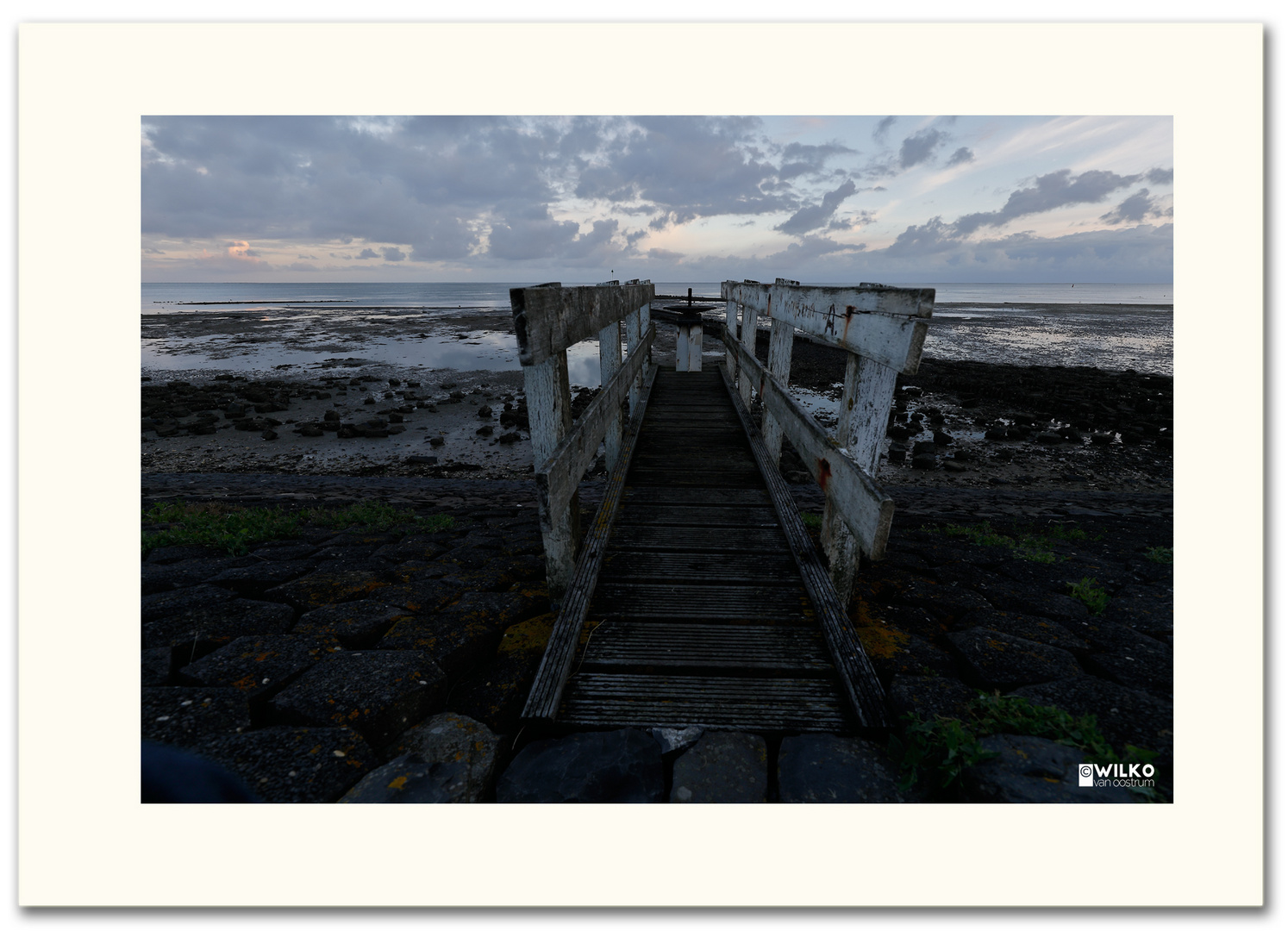 Ebbe im Wattenmeer