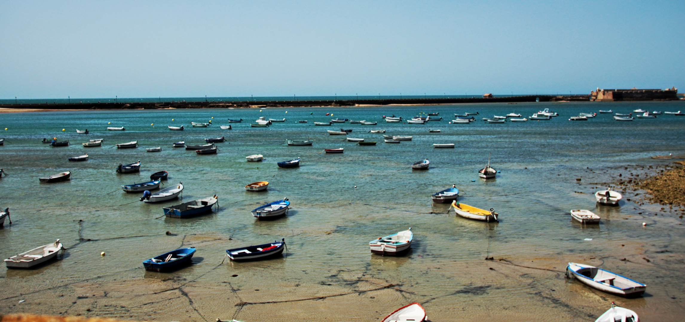 Ebbe in Cadiz