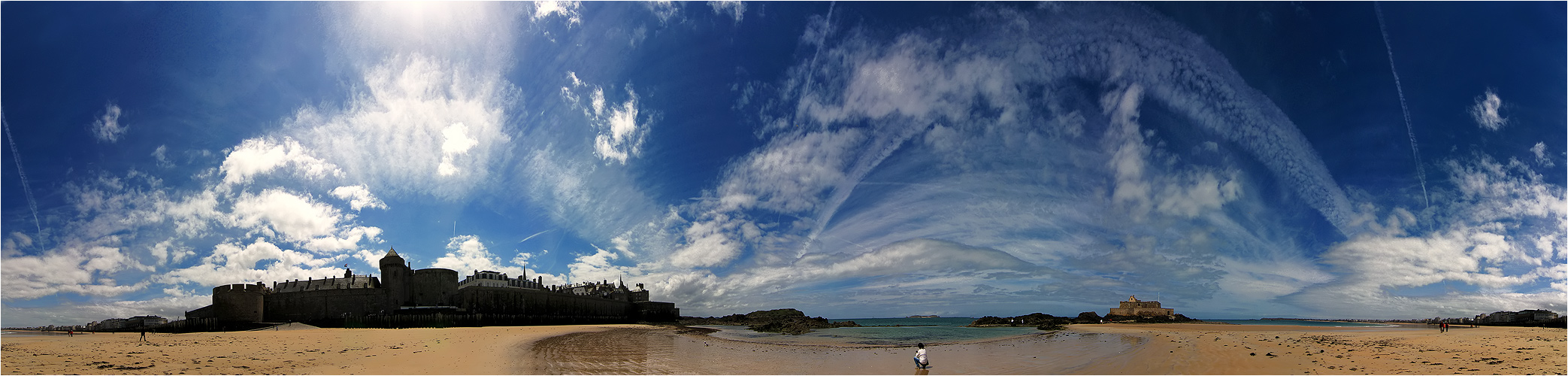 Ebbe in Saint Malo