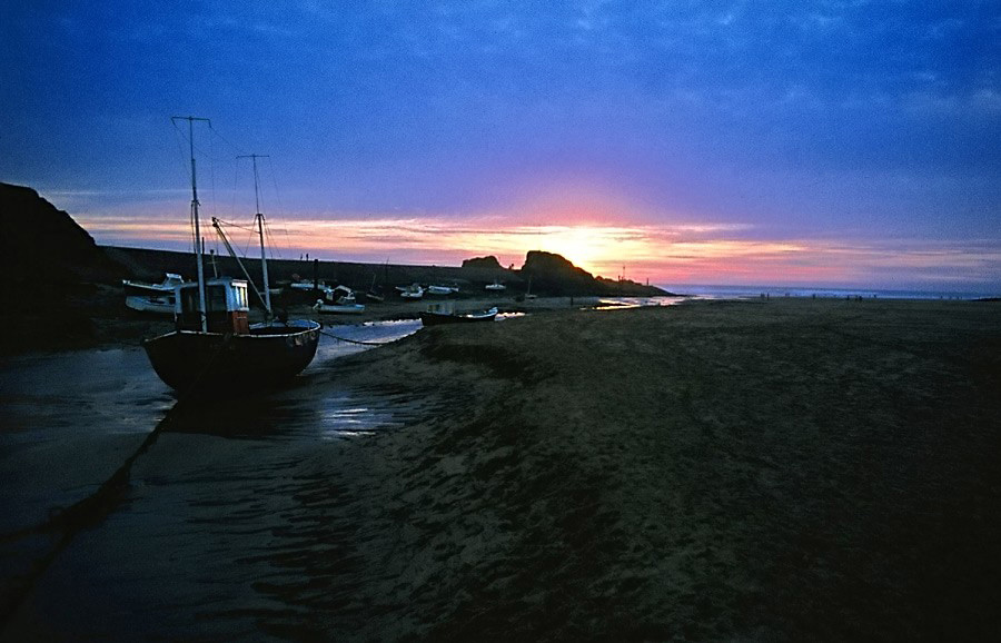 Ebbe, pünktlich zum Feierabend