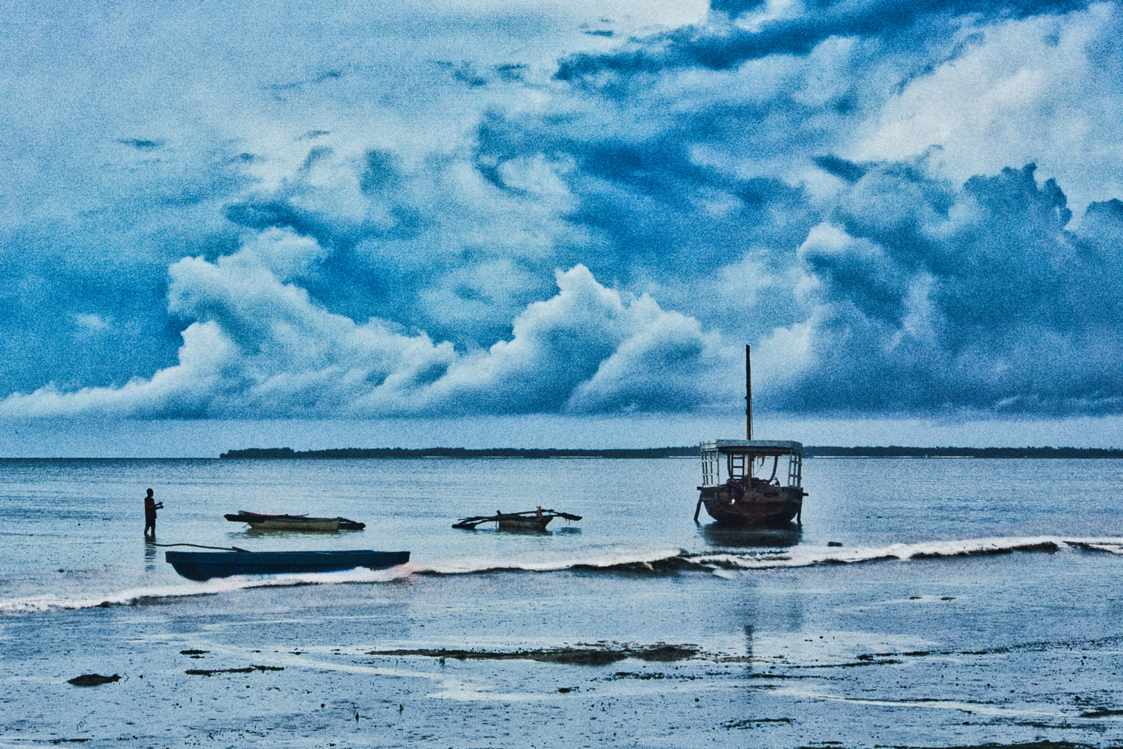 Ebbe vor dem Sturm