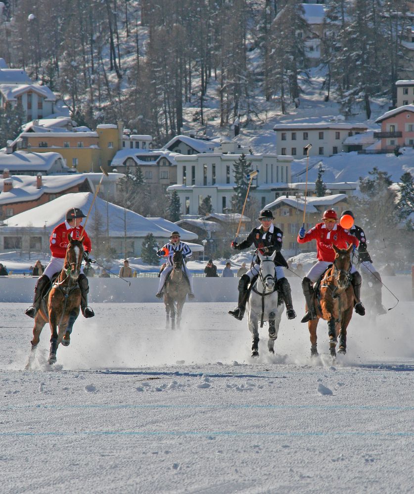 Cartier Polo World Cup, St Moritz von Heinz Gutersohn