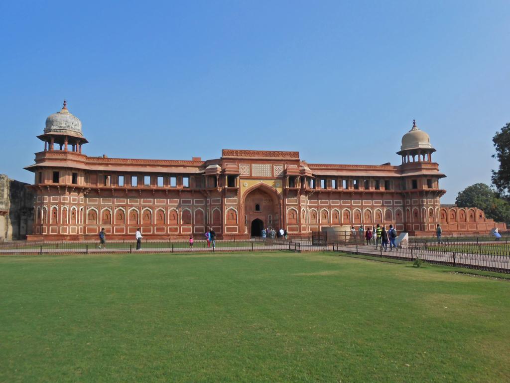 ebenfalls in Agra/ Indien- das rote Fort