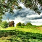 Eberesche mit Bockwindmühle