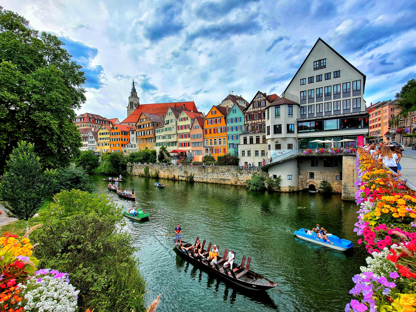 Eberhardsbrücke in Tübingen