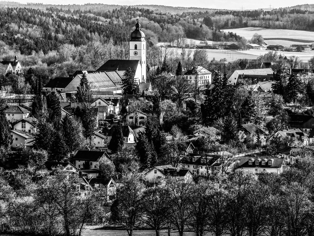 Ebersberg vom Aussichtsturm