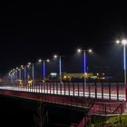 Ebertbrücke bei Nacht