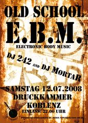 ... EBM party 12.07.08 druckkammer koblenz ...