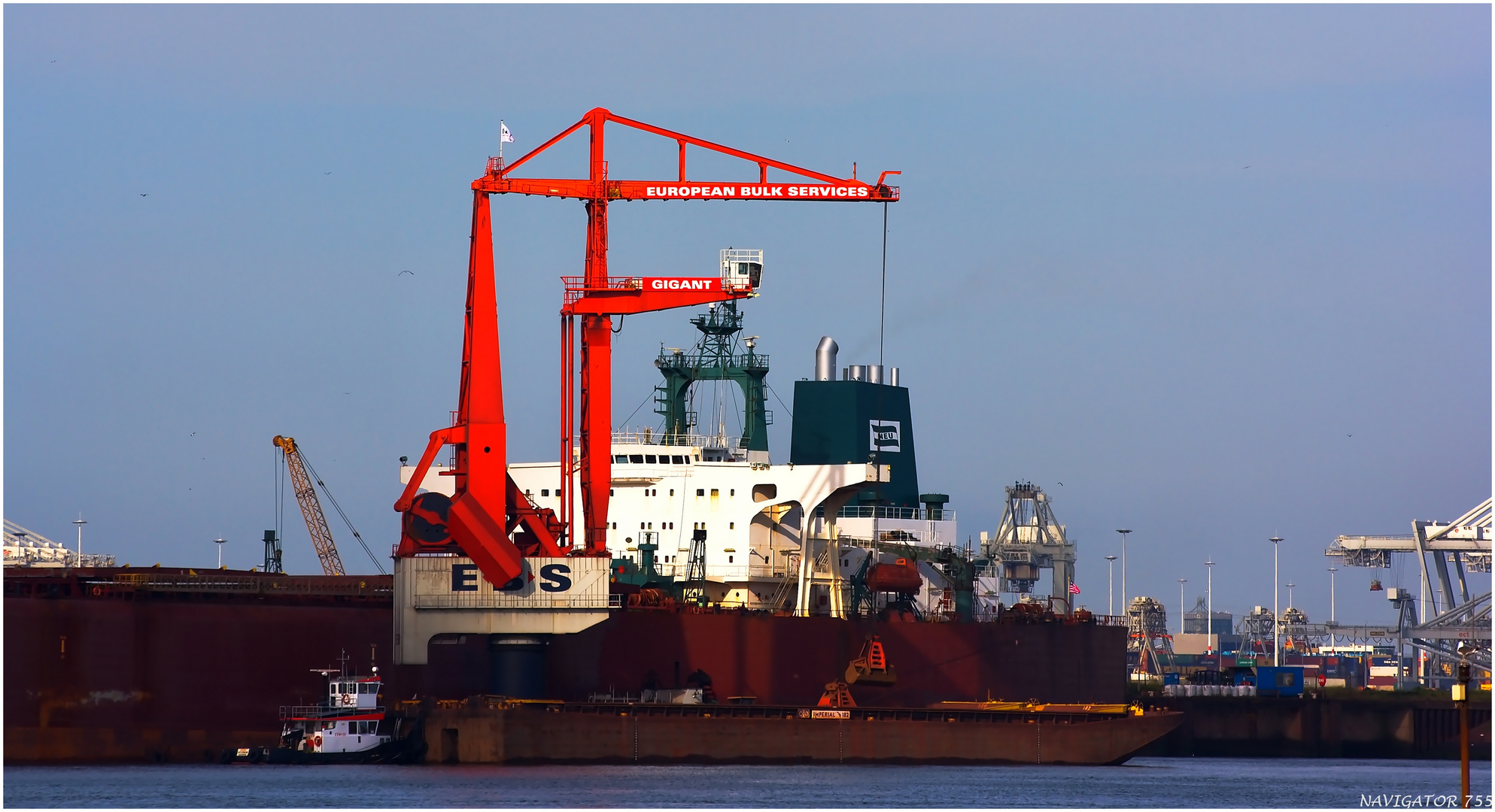 EBS Floating crane / Rotterdam