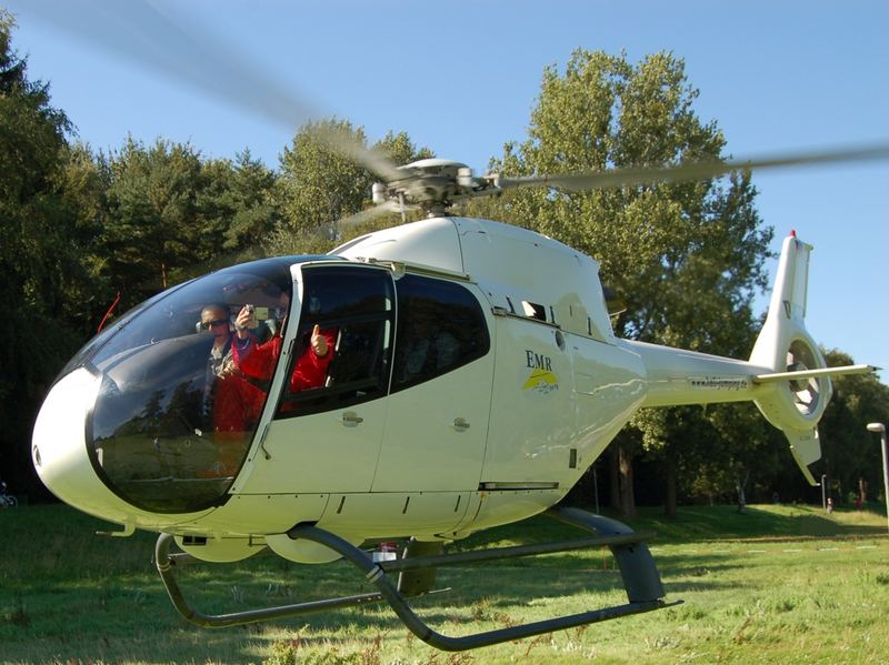 EC 120 im Anflug