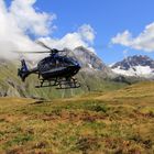 EC 135 in den Allgäuer Alpen